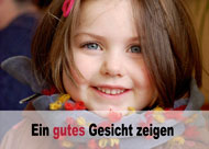 Ein gutes Gesicht zeigen (Marte Meo Postkarte)