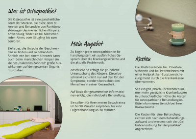 Flyer Osteopathie 2 Flyer Osteopathie 2