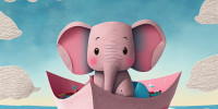 Adobe Firefly Pink Elephant