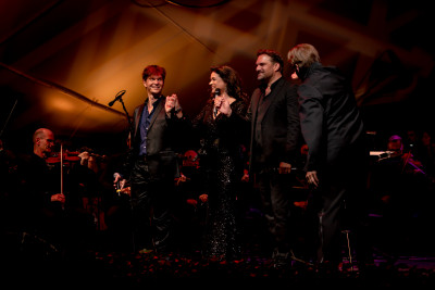 Uli Scherbel, Caroline Kiesewetter und Karim Khawatmi Uli Scherbel, Caroline Kiesewetter und Karim Khawatmi