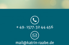 visitenkarte katrin raabe onlineprinters korrigiert