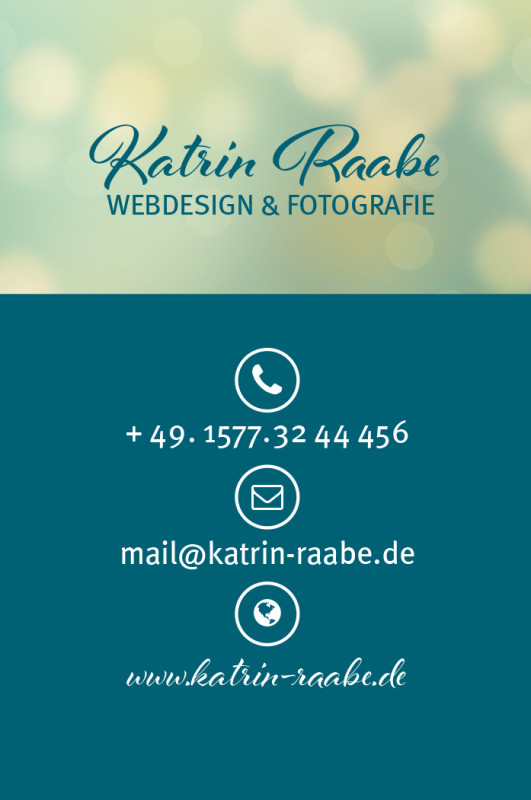 visitenkarte katrin raabe onlineprinters korrigiert