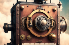 before.sunrise a steampunk maschine in the style of jules verne 586ea905 3a69 4348 aaada74e4a29b33