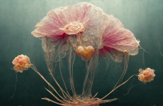 Midjourney Jellyfish Flowers