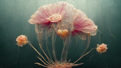 Midjourney Jellyfish Flowers