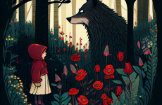 before.sunrise a whimsical fairy tale illustration of a dark pi 1e42d5e5 0f13 40e0 b0fbe7f5f
