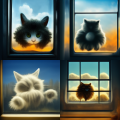 fluffycat midjourney v3