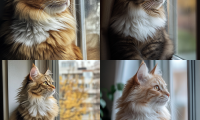 fluffycat midjourney v6