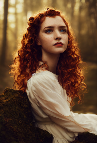 Midjourney Irish Girl Midjourney Irish Girl