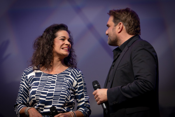 Caroline Kiesewetter und Karim Khawatmi Caroline Kiesewetter und Karim Khawatmi