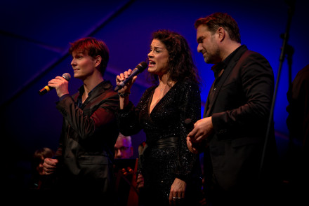 Uli Scherbel, Caroline Kiesewetter und Karim Khawatmi