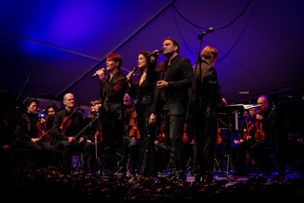 Uli Scherbel, Caroline Kiesewetter und Karim Khawatmi 