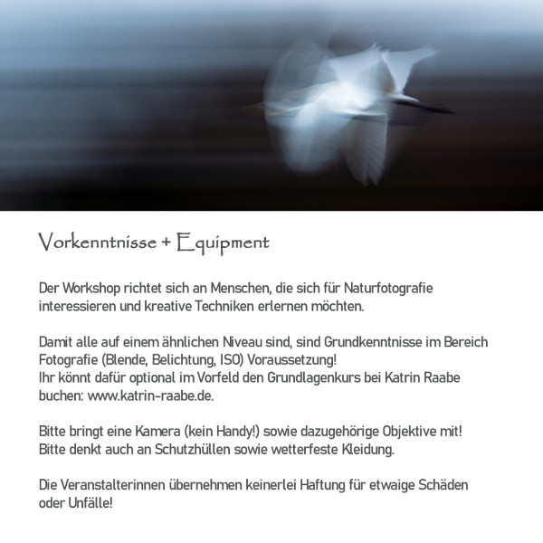 Workshop Kreative Naturfotografie in Göttingen Workshop Kreative Naturfotografie in Göttingen